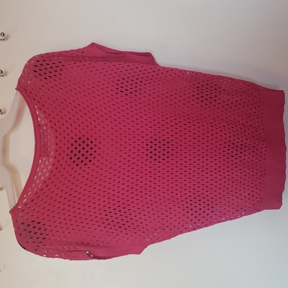 Love mochino top net pink coverup - Picture 5 of 7